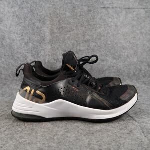 Nike Shoes Womens 6.5 Athletic Trainers Air Max Sneakers Black Lace Up Sport